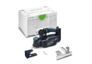 Akku-Hobel-mit-Systainer Festool Akku-Hobel HLC 82 mit Systainer, Spankanal und Parallelanschlag
