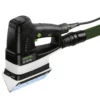 Linearschleifer Festool LS130 mit 90 Grad Profilschuh und angeschlossener Absaugung