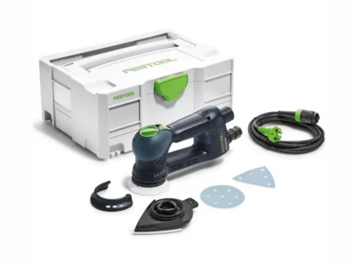 Festool Rotex 90/DX Rotations- und Exzenterschleifer mit Systainer, Dreiecksschuh und Zubehör