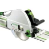 Festool Tauchsäge TS 75 EBQ auf der Führungsschiene FS 1400
