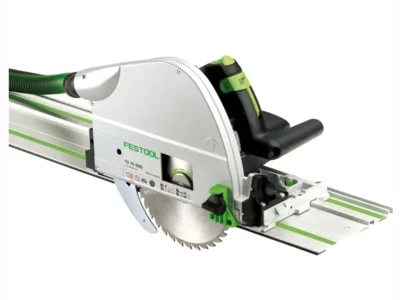 Festool Tauchsäge TS 75 EBQ auf der Führungsschiene FS 1400