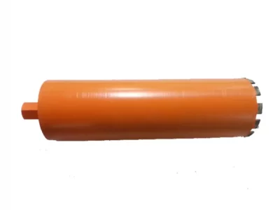 orange Kernbohrkrone trocken für Ziegel