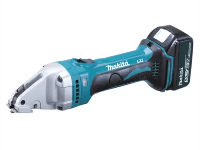 Blaue Makita Akku-Blechschere