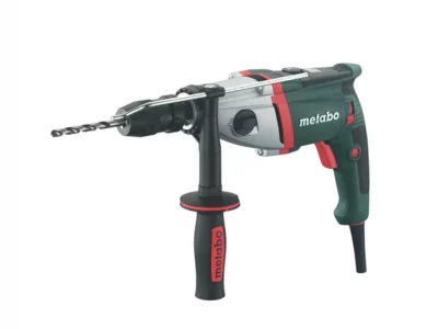 Metabo Schlagbohrmaschine mit Zusatzhandgriff und Steinbohrer