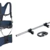 Tragegeschirr für die Festool "Planex" LHS 225 mit Fixierstange und Zusatzhandgriff.